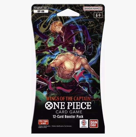 One Piece Wings Of The Captain Sleeve Booster Pack