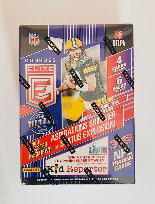 2022 Panini Donruss Elite NFL Football Card Blaster Box